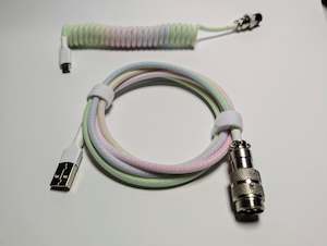 Cables: Coiled Cable (Rainbow)