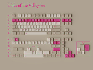 Keycaps And Deskmats: KKB Lilies of the Valley (LoV)