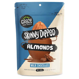 Boxed Chocolates: Graze Skinny Dipped Milk Chocolate Almonds 300g