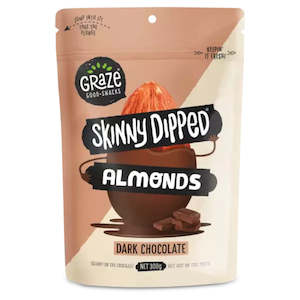 Boxed Chocolates: Graze Skinny Dipped Dark Chocolate Almonds 300g