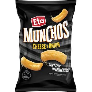 Chips N Dip: Eta Munchos Ch & Onion 100g