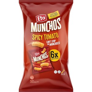 Eta Munchos Spicy Tomato 6 Pack