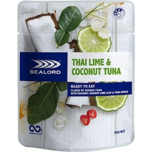 Canned Foods: Sealord Tuna Pockets Thai Lime & Coconut 110g