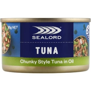 Canned Foods: Sealord Sensations Tuna Chunk Style In Oil 95g