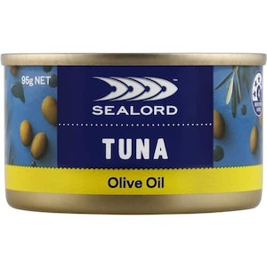 Canned Foods: Sealord Sensations Tuna In Olive Oil 95g