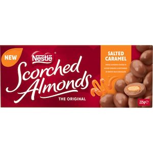 Boxed Chocolates: Nestle Scorched Almonds Salted Caramel 225g