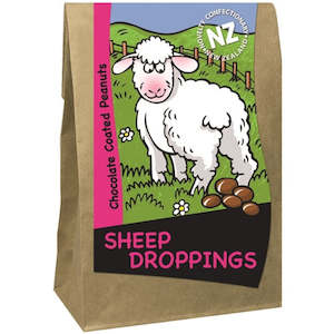 Boxed Chocolates: Sweets Sheep Droppings Chocolate Peanuts 110g