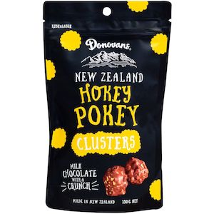 Boxed Chocolates: Donovans Hokey Pokey Clusters 150g