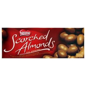 Boxed Chocolates: Nestle Scorched Almonds Original 240g