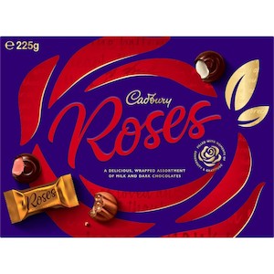 Boxed Chocolates: Cadbury Chocolates Roses 225g