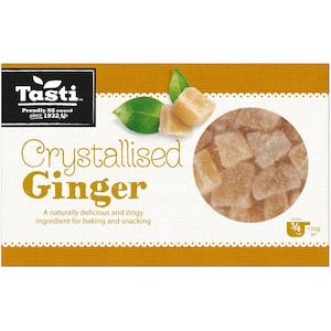 Cakes Puddings: Tasti Crystallised Ginger 150g