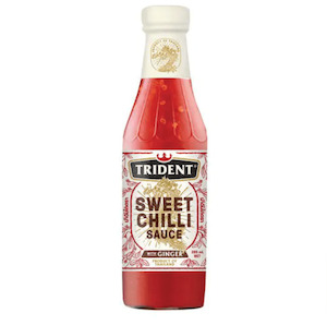Sauces: Trident Sweet Chilli sauce With Ginger 285ml