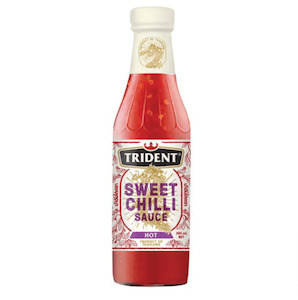 Sauces: Trident Sweet Chilli sauce Hot 285ml