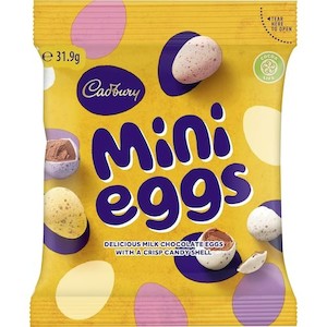 Chocolate: Cadbury Mini Eggs 31.9g