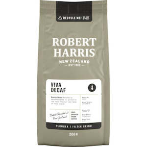 Robert Harris Viva Decaf Plunger Filter Coffee 200g