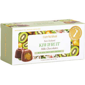 Chocolate: Purelicious Kiwifruit Milk Chocolates 50g