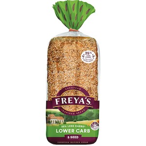 Biscuits: Freyas Lower Carb 5 Seed Bread 750g