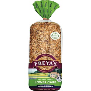 Biscuits: Freyas Lower Carb Soy & Linseed Bread 750g