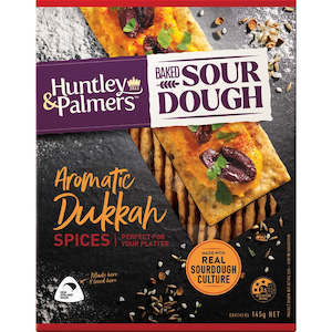 Biscuits: Huntley & Palmers Crackers Sourdough Dukkah 145g