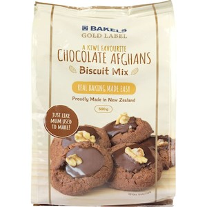 Baking: Bakels Gold Label Afghan Biscuit Mix 500g