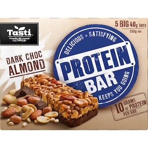 Tasti Protein Bars Dark Choc Almond 200g