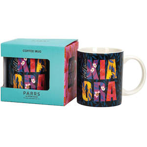 Gifts Magazines: Coffee Mug Kia Ora Florals