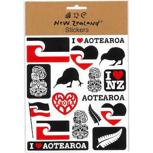 Stickers NZ Maori Aroha