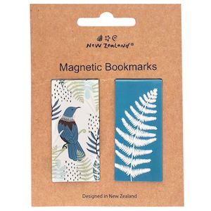 Bookmark Magnetic Tui & Fern 2pc