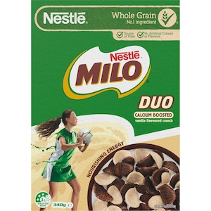 Nestle Milo Duo Cereal 340g