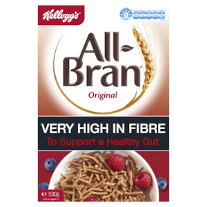Cereals: Kellogg's All-Bran Original Breakfast Cereal 530g