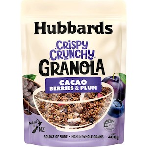 Hubbards Granola Cacao, Berries & Plum 400g