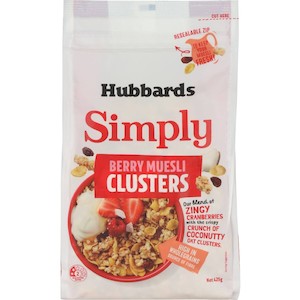 Hubbards Simply Berry Muesli Clusters 425g