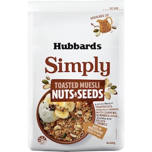 Hubbards Simply Toasted Muesli Nuts & Seeds 600g