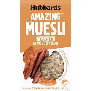 Hubbards Amazing Muesli Toasted Almond & Pecan 550g