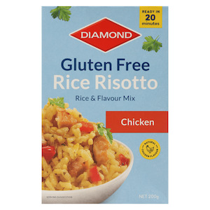Pasta Noodles Rice: Diamond Risotto Gluten Free Chick 200g
