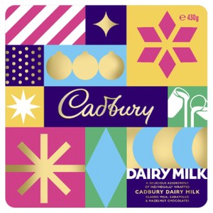 Cadbury Seasonal Tin Dairy Milk Chocolate 430g