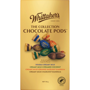 Whittaker's The Collection Chocolate Pods Pouch 125g