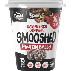 Grocery: Smooshed Snack Balls Raspberry Brownie 174g