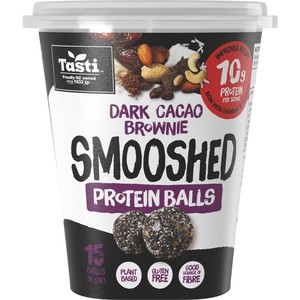 Smooshed Snack Balls Dark Cacao Brownie 174g