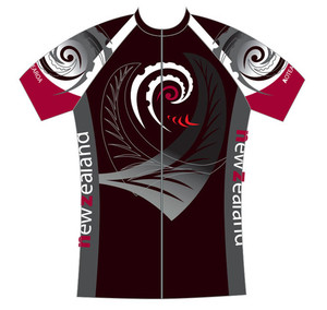 NZ Cycle Jersey - Kiwi Koru Fern Kiwicycling