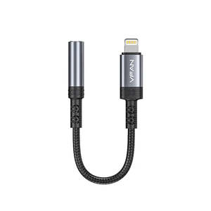 Lightning to 3.5mm Audio Jack Adaptor w/ Plug-And-Play (No Need Bluetooth) (L12-L)