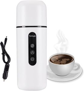 Automobile Accessories: 12V 24V Car Heated Travel Mug Travel Coffee Warmer Portable Insulated bottle