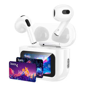 Entertainment Speakers: Hoco EW72 TWS Earbuds HD Display ANC