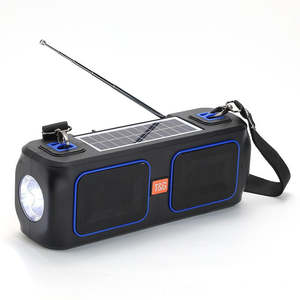 Camping: Wireless Multifunctional Portable  Flashlight Solar Speaker