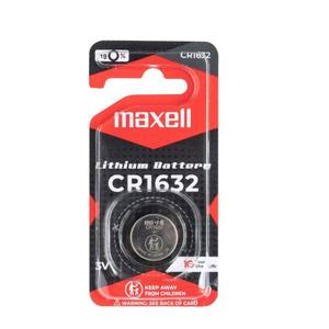 Mobile Case Screen Protectors: Maxell CR1632 3V Lithium Coin Battery - 1 Pack