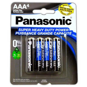 Mobile Case Screen Protectors: Panasonic AAA Batteries Super Heavy Duty Power Carbon Zinc Triple A Battery 1.5v