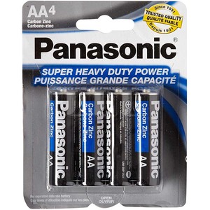 Mobile Case Screen Protectors: Panasonic AA Batteries 4pc (Blue)