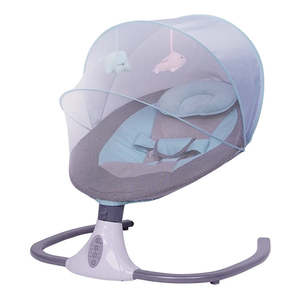 Baby: Smart Remote Control Electric Music Newborn Calm Swing Infant Bouncer Cradle Baby Rocking Chair