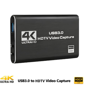 Frontpage: 4K HDMI Video Capture Card USB 3.0 | 1080P 60FPS Streaming Recorder