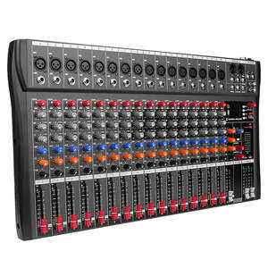 Frontpage: 16-Channel Professional Audio Mixer Console